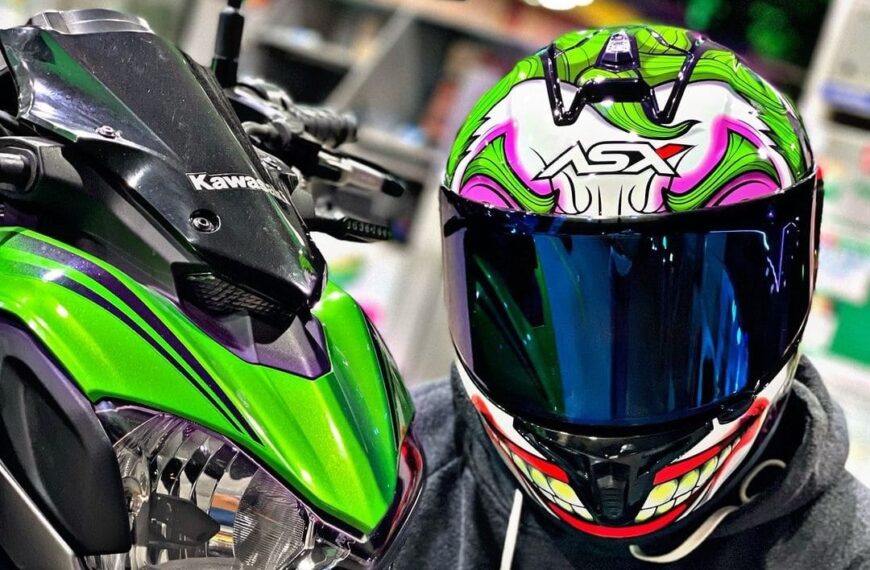 Capacetes AXXIS - ASX - Draken Joker - Verde Roxo