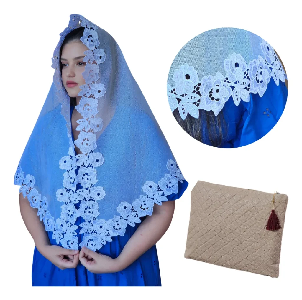 5 Véus CCB Mais Vendidos de 2026 que Você Precisa Conhecer Véu Ccb Natalia De Algodão + Bolsa Necessaire