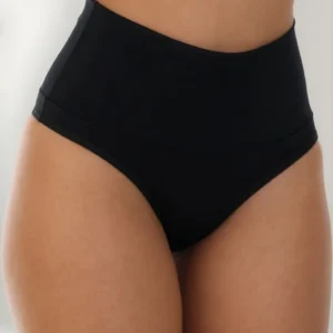 5 Calcinhas Cintura Alta Calcinha Cós Duplo