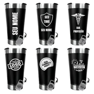 copo termico personalizado - Copo Térmico Aço Inox Personalizado com