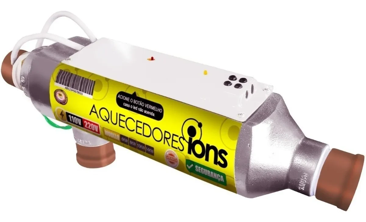 Aquecedor Elétrico IONS 60 MIL MANUAL: Melhor Preço e Frete Grátis! aquecedor para piscina - Aquecedor Elétrico IONS 60 MIL MANUAL