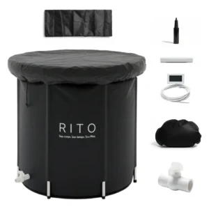 Banheira De Gelo Profissional Rito 400 Litros Inflável Crioterapia Recuperação Muscular