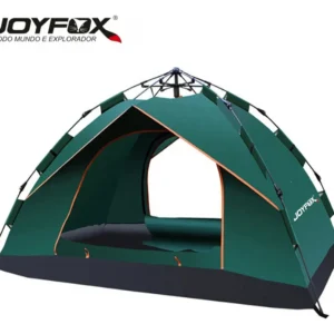 barraca auto-armável - Barraca Auto-armável Joyfox 3/4 Pessoas Verde-escuro