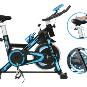 bicicleta spinning - Bicicleta Spinning SHANYIN 13kg Azul/Preto