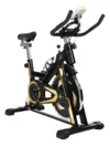 bike spinning - Bike Ergometrica Spinning Delest Amarelo