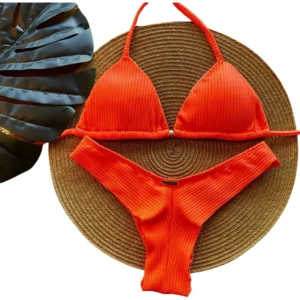 biquíni neon - Biquíni Neon Gisele Freitas Asa Delta