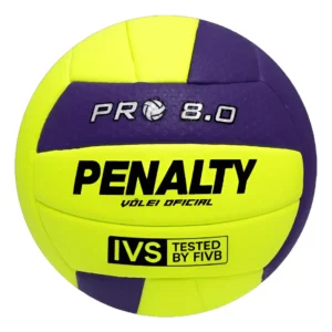 Bola Vôlei Penalty 8.0 Pró - Bola Vôlei 8.0 PRO Penalty Amarelo