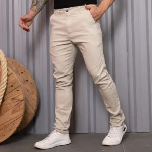 Calça de Sarja Masculina - Calça Sarja Slim Sport Fino Masculina