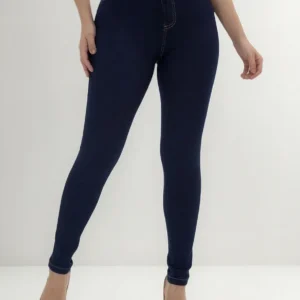 Calça Jeans Feminina Cintura Alta Skinny Levanta Bumbum