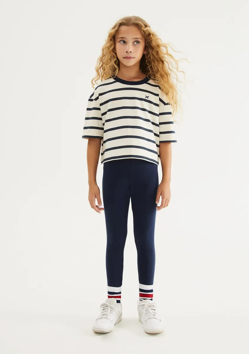 Calça Legging Básica Infantil Menina Tradicional Hering Calça Legging Básica Infantil Menina Tradicional Hering