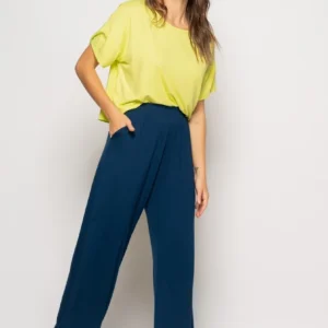 Calça Wide Leg - Calça Wide Leg Salvatore Fashion com