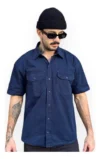 Camisa Sarja Militar - Camisa Sarja Milhawk Work Shirt Lisa