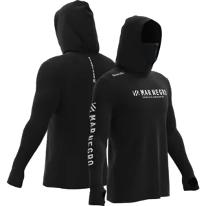 Camisa X Protect 360 - Camisa X Protect 360 Capuz Preta