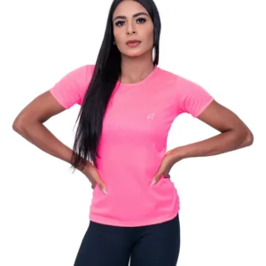Camiseta Dry Fit Feminina Parvori - Camiseta Academia Feminina Parvori Dry Fit