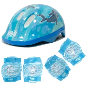capacete infantil - Capacete Infantil Absolute Kids Shake Tubarão