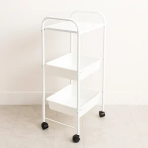 Carrinho Auxiliar Estética - Carrinho Auxiliar MBM Decor