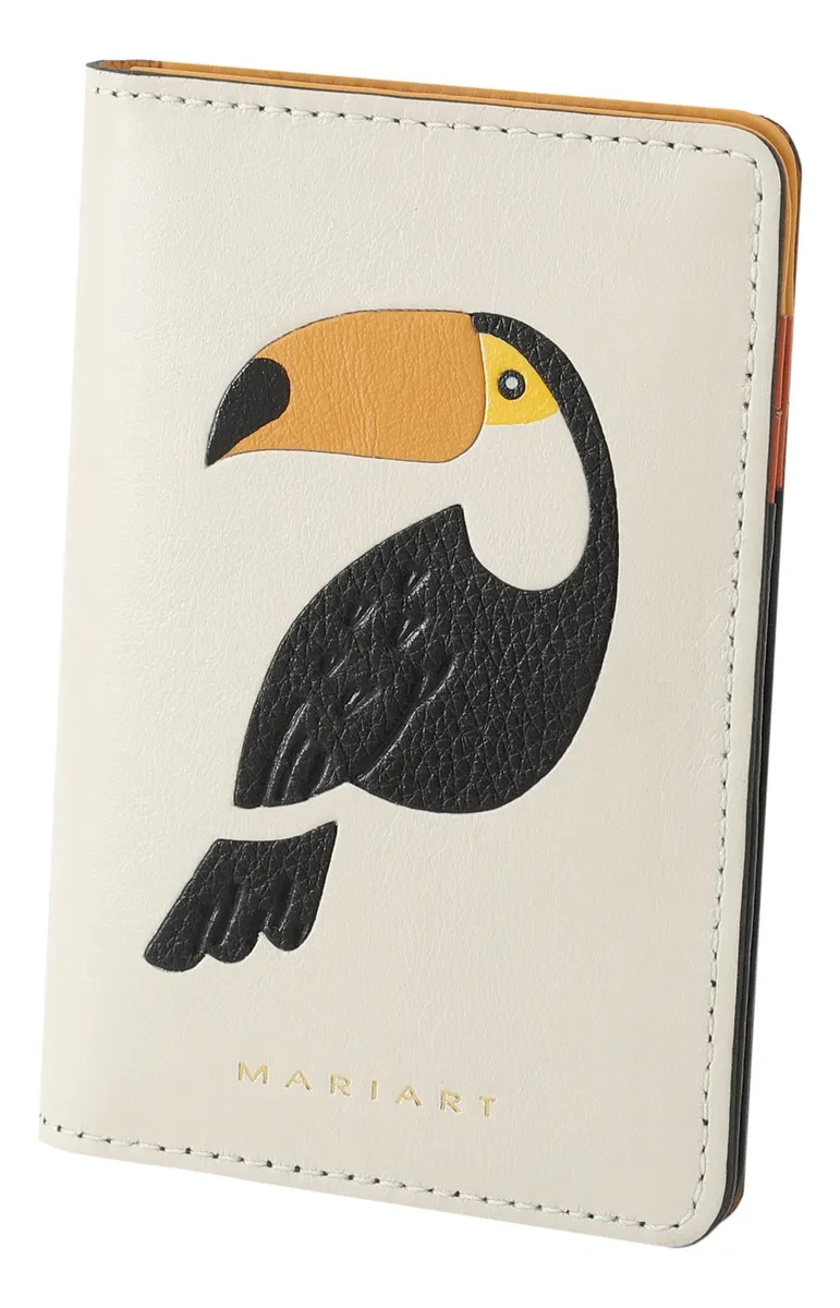 Carteira Feminina de Couro Mariart Tropicana Tucano Original e Promoção carteira feminina de couro - Carteira Feminina Mariart Tropicana