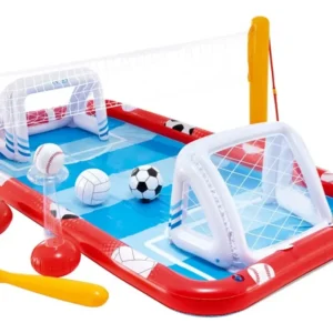 Centro de jogos inflável - Centro de jogos de esportes Intex