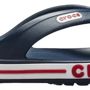 Chinelo Crocs - Chinelo Crocs Bayaband Flip Navy/pepper