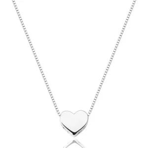 Colar de Coração - Colar Colar Pingente Coração Passante Work