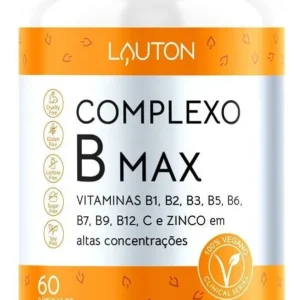 Complexo B Max - Complexo B Max Lauton Nutrition Vitaminas