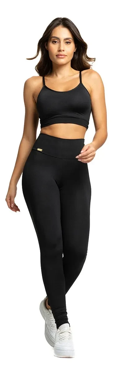 Conjunto Fitness Health: Desconto + Legging e Cropped Original Conjunto Fitness - Conjunto Fitness Health
