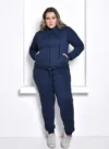 moletom feminino plus size - Conjunto Moletom Gusner Feminino Plus Size