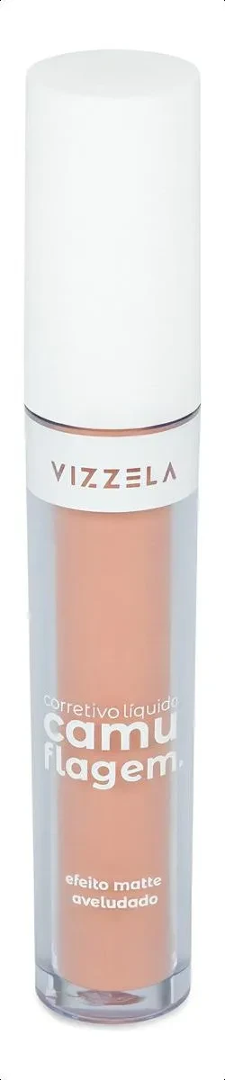 Corretivo Vizzela Camuflagem Salmão Original - Desconto + Frete Grátis e Oferta corretivo salmão - Corretivo Vizzela Salmão