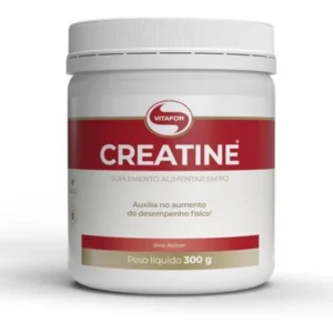 Creatina Monohidratada Creatine Vitafor 300g Sem Sabor