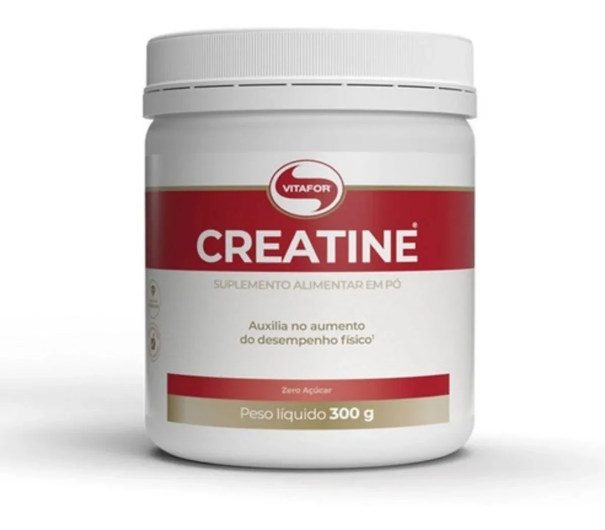 Creatina Monohidratada Creatine Vitafor 300g Sem Sabor Creatina Monohidratada Creatine Vitafor 300g Sem Sabor