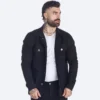 Jaqueta Jeans Masculina - Jaqueta Jeans Masculina Black Premium Casaco