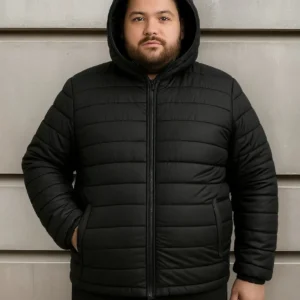 Jaqueta Plus Size Masculina Impermeável - Jaqueta Plus Size Masculina Impermeável Sabino