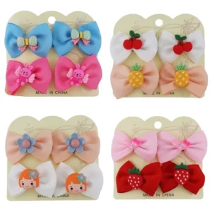 Laços de Cabelo Infantil - Kit 16 Laços de Cabelo Infantil