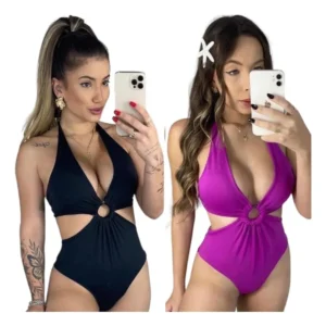 maiô body feminino - Kit 2 Maiô Body Feminino Astro