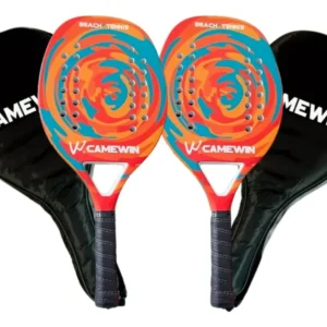 Raquete Beach Tennis Camewin - Kit 2 Raquete Esportiva Beach Tenis