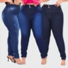 Calça Plus Size - Kit 3 Calça Feminina Plus Size