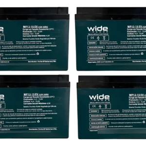 bateria 12v 15ah - Kit 4 Baterias 12v 15ah ACTIVE