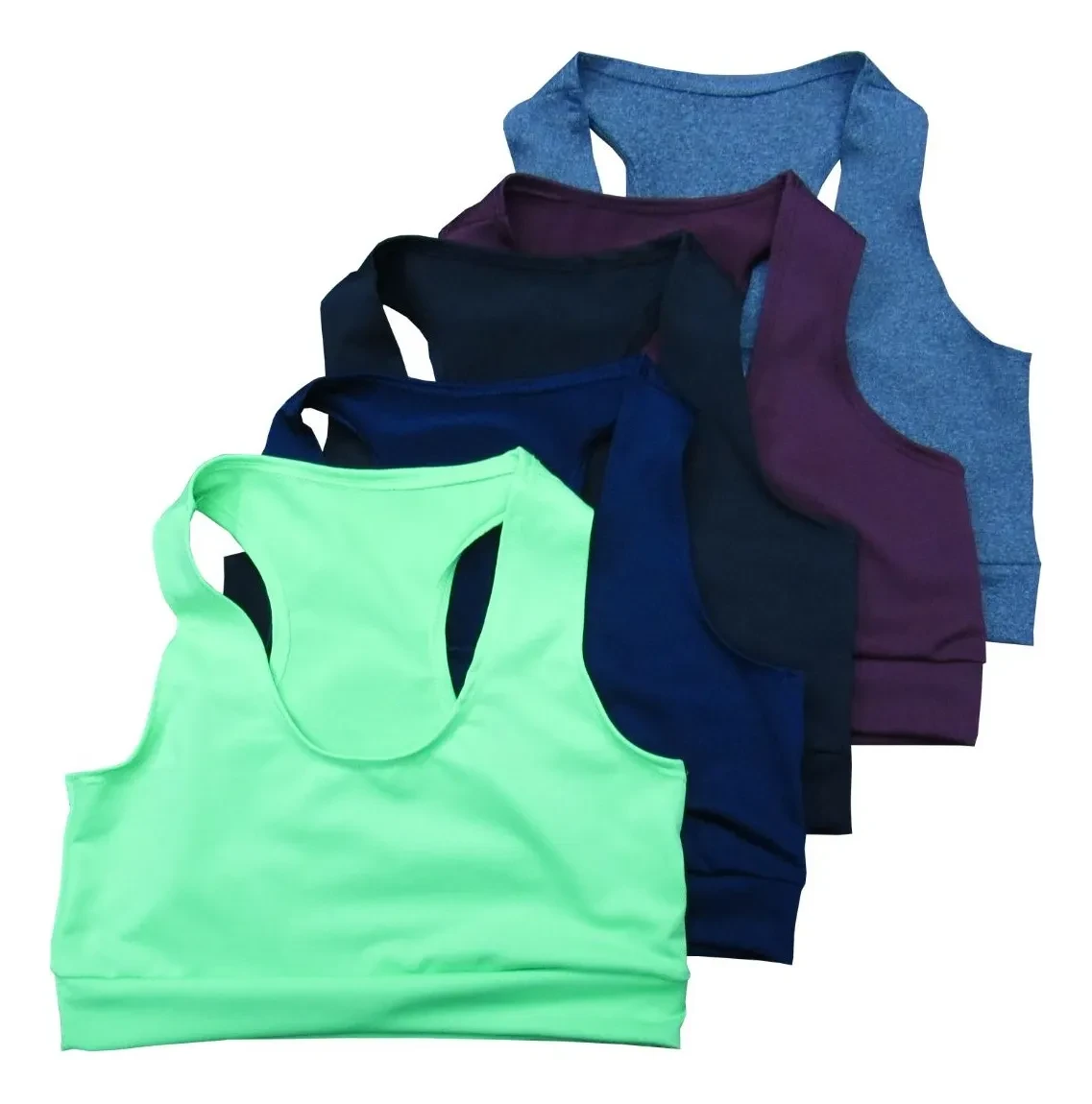 Kit 4 Top Fitness Plus Size MIUSA Suplex - FRETE GRÁTIS e Conforto nos Treinos! top fitness plus size - Kit 4 Top Fitness Plus Size