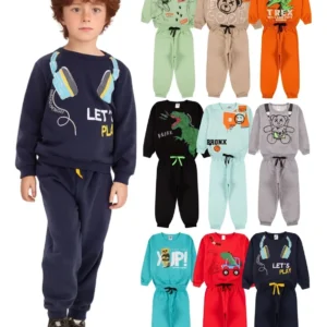 moletom infantil menino - Kit 6 Peças Moletom Infantil Menino