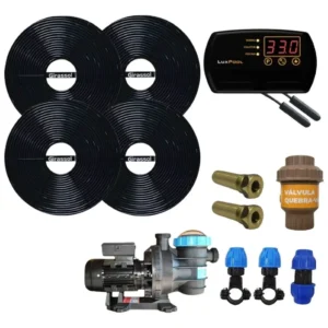 aquecedor solar piscina - Kit Aquecedor Solar Piscina Girassol 16.000