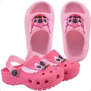 Kit Chinelo Slide + Sandália Babuche 2 Em 1 Menina Kids Rosa
