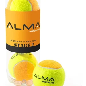 Bola Beach Tennis - Kit com 3 Bolas Beach Tennis