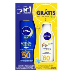protetor solar nivea - Kit Protetor Nivea Sun