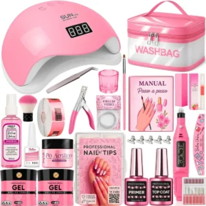 Kit Unhas Gel - Kit Unhas Gel Kit Unha de