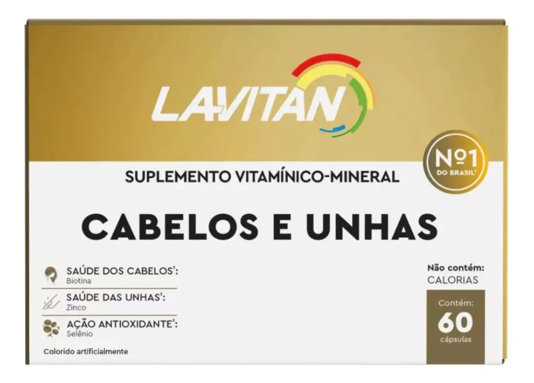 Lavitan Cabelos e Unhas: Frete Grátis + Zinco para Cabelos Fortes! Lavitan Cabelos e Unhas - Lavitan Cabelos E Unhas Zinco