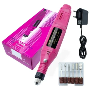 Lixadeira Elétrica Motor de Unhas de Gel Profissional Arte Sedução Bivolt Manicure Pedicure