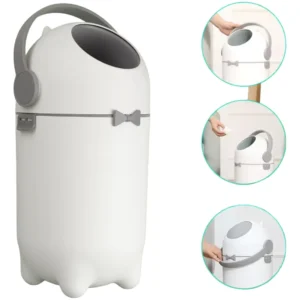 lixeira anti odor fraldas bebe - Lixeira Fralda Bebe Lixo Mágico
