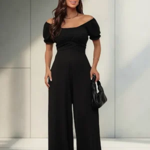 Macacão Pantalona Feminino - Macacão Pantalona Feminino Luxo