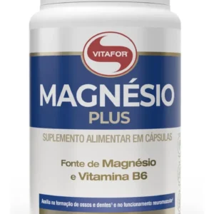 Magnésio 90caps Magnésio Quelato B6 Vitafor