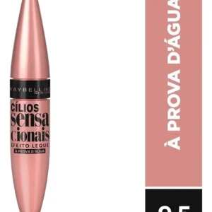 máscara de cílios à prova d'água - Máscara de Cílios Maybelline